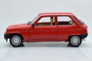 Renault 5 Alpine Turbo Červený Norev 1:18 185243 Kov – obrázok 5 z 8