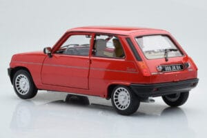 Renault 5 Alpine Turbo Červený Norev 1:18 185243 Kov – obrázok 7 z 8