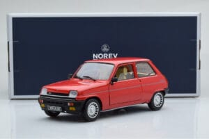 Renault 5 Alpine Turbo Červený Norev 1:18 185243 Kov – obrázok 8 z 8