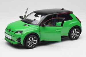 Renault 5 E-Tech Electric Pop Zelený & Čierny Norev 1:18 185502 Kov – obrázok 2 z 8