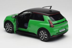Renault 5 E-Tech Electric Pop Zelený & Čierny Norev 1:18 185502 Kov – obrázok 5 z 8