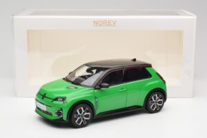 Renault 5 E-Tech Electric Pop Zelený & Čierny Norev 1:18 185502 Kov – obrázok 8 z 8