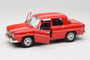 Renault 8 Gordini Červený Solido 1:18 9018-M1 Kov – obrázok 2 z 8