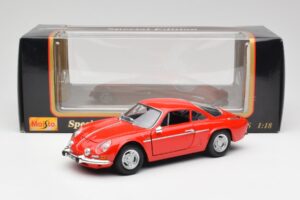 Alpine A110 1600S Červený Maisto 1:18 50322 Kov – obrázok 8 z 8