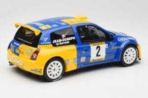 Renault Clio II S1600 #2 S. Joseph Jean / J. Boyere Barum Rally 2004 Otto 1:18 OT1152 Živica – obrázok 2 z 6