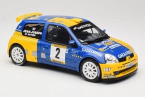 Renault Clio II S1600 #2 S. Joseph Jean / J. Boyere Barum Rally 2004 Otto 1:18 OT1152 Živica – obrázok 4 z 6