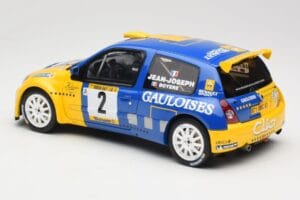 Renault Clio II S1600 #2 S. Joseph Jean / J. Boyere Barum Rally 2004 Otto 1:18 OT1152 Živica – obrázok 5 z 6
