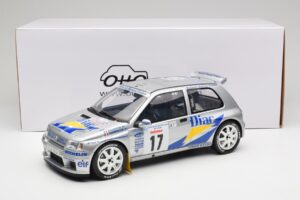 Renault Clio Maxi #17 J. Ragnotti / G. Thimonier Tour de Corse 1995 Otto 1:12 G090 Živica – obrázok 6 z 6