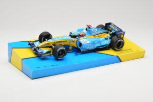 Renault R25 #5 F. Alonso Brazilian GP F1 World Champion 2005 Minichamps 1:18 147051705-R1 Kov – obrázok 2 z 8