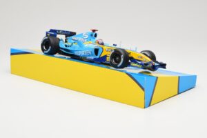Renault R25 #5 F. Alonso Brazilian GP F1 World Champion 2005 Minichamps 1:18 147051705-R1 Kov – obrázok 4 z 8