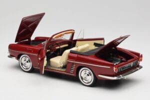 Renault Floride Kabriolet Červený Norev 1:18 185175 Kov – obrázok 5 z 8