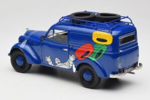 Renault Juvaquatre Michelin Blue Solido 1:18 82008 Kov – obrázok 6 z 8