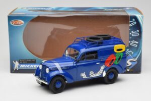 Renault Juvaquatre Michelin Blue Solido 1:18 82008 Kov – obrázok 8 z 8