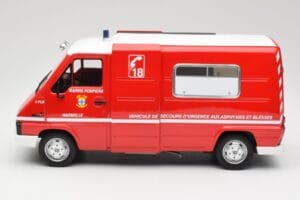 Renault Master T30 VSAB Hasiči Červený Otto 1:18 OT1107 Živica – obrázok 3 z 6