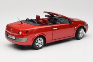 Renault Megane Mk1 CC Červený Solido 1:18 8152 Kov – obrázok 3 z 8