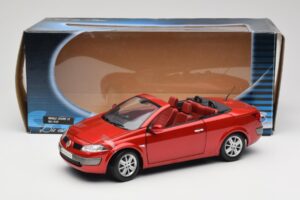 Renault Megane Mk1 CC Červený Solido 1:18 8152 Kov – obrázok 8 z 8