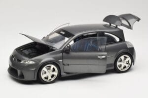 Renault Megane Mk2 RS Vampire Grey Norev 1:18 185101 Kov – obrázok 2 z 8