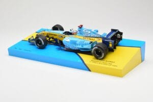Renault R25 #5 F. Alonso 2nd Place British GP 2005 Minichamps 1:18 147051105 Kov – obrázok 5 z 6