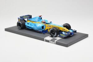 Renault R25 #5 F. Alonso 2nd Place British GP 2005 Minichamps 1:18 117051105 Kov – obrázok 4 z 6