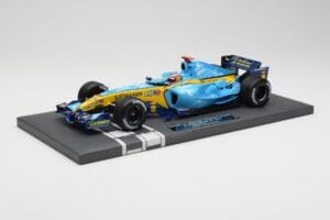 Renault R25 #5 F. Alonso 2nd Place British GP 2005 Minichamps 1:18 117051105 Kov – obrázok 5 z 6