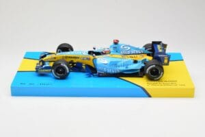 Renault R25 #5 F. Alonso 2nd Place British GP 2005 Minichamps 1:18 147051105 Kov