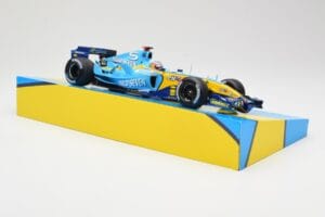 Renault R25 #5 F. Alonso 2nd Place British GP 2005 Minichamps 1:18 147051105 Kov – obrázok 4 z 6