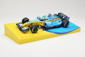 Renault R26 #1 F. Alonso F1 World Champion Brazilian GP 2006 Minichamps 1:18 147061801 Kov – obrázok 2 z 6