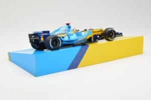 Renault R26 #1 F. Alonso F1 World Champion Brazilian GP 2006 Minichamps 1:18 147061801 Kov – obrázok 3 z 6