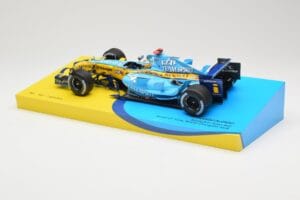 Renault R26 #1 F. Alonso F1 World Champion Brazilian GP 2006 Minichamps 1:18 147061801 Kov – obrázok 5 z 6