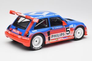 Renault R5 Maxi Turbo #5 Philips J-L. Busquet Superproduction 1987 Otto 1:18 OT1094 Živica – obrázok 2 z 6
