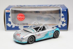 Renault Sport Spider #50 Strieborný Anson 1:18 30353 Kov – obrázok 8 z 8