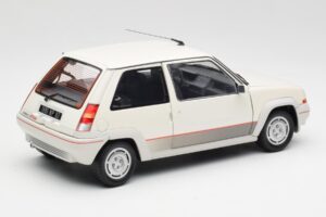 Renault Super 5 GT Turbo Phase 1 Perleťová Biela Norev 1:18 185200 Kov – obrázok 3 z 8