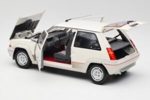 Renault Super 5 GT Turbo Phase 1 Perleťová Biela Norev 1:18 185200 Kov – obrázok 5 z 8