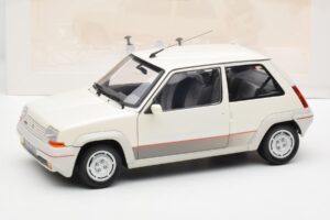 Renault Super 5 GT Turbo Phase 1 Perleťová Biela Norev 1:18 185200 Kov – obrázok 8 z 8