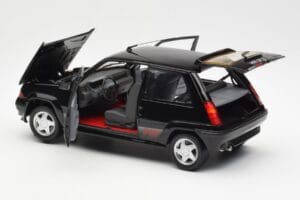 Renault Super 5 GT Turbo Phase 2 Čierny Norev 1:18 185244 Kov – obrázok 5 z 8