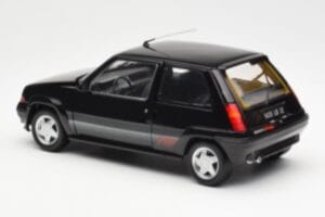 Renault Super 5 GT Turbo Phase 2 Čierny Norev 1:18 185244 Kov – obrázok 7 z 8