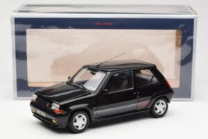 Renault Super 5 GT Turbo Phase 2 Čierny Norev 1:18 185244 Kov – obrázok 8 z 8