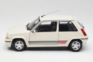 Renault Super 5 GT Turbo Phase 2 Perleťová Biela Norev 1:18 185206 Kov – obrázok 4 z 8