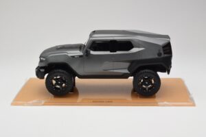 Rezvani Tank Matte Šedý DNA 1:18 DNA000009 Kov – obrázok 3 z 6