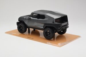 Rezvani Tank Matte Šedý DNA 1:18 DNA000009 Kov – obrázok 5 z 6