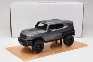 Rezvani Tank Matte Šedý DNA 1:18 DNA000009 Kov – obrázok 6 z 6
