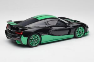 Rimac Nevera Record Monochrome Čierny GT Spirit 1:18 GT916 Živica – obrázok 2 z 6