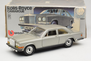 Rolls-Royce Camargue Strieborný Diamond Edition Bburago 1:18 3001-M3 Kov – obrázok 8 z 8