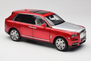 Rolls-Royce Cullinan Červený So Shadow Wheels OEM 1:18 028-18A Kov – obrázok 6 z 8