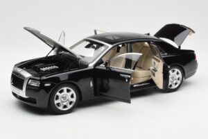 Rolls-Royce Ghost Čierny & Strieborný Kyosho 1:18 008802BKS2 Kov – obrázok 2 z 8