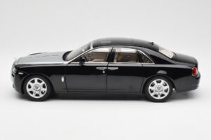Rolls-Royce Ghost Čierny & Strieborný Kyosho 1:18 008802BKS2 Kov – obrázok 4 z 8