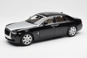 Rolls-Royce Ghost Čierny & Strieborný Kyosho 1:18 008802BKS2 Kov