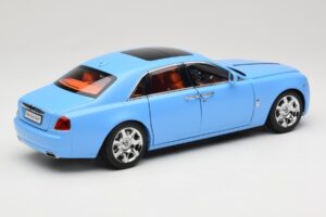 Rolls-Royce Ghost Series I Svetlomodrý Kyosho 1:18 08802LB Kov – obrázok 3 z 8