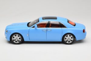 Rolls-Royce Ghost Series I Svetlomodrý Kyosho 1:18 08802LB Kov – obrázok 4 z 8