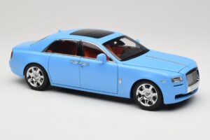Rolls-Royce Ghost Series I Svetlomodrý Kyosho 1:18 08802LB Kov – obrázok 6 z 8